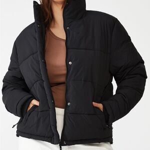 IBODY Curve Active Recycled Mother Puffer Jacket BLK XS NWT IN PACKAGING